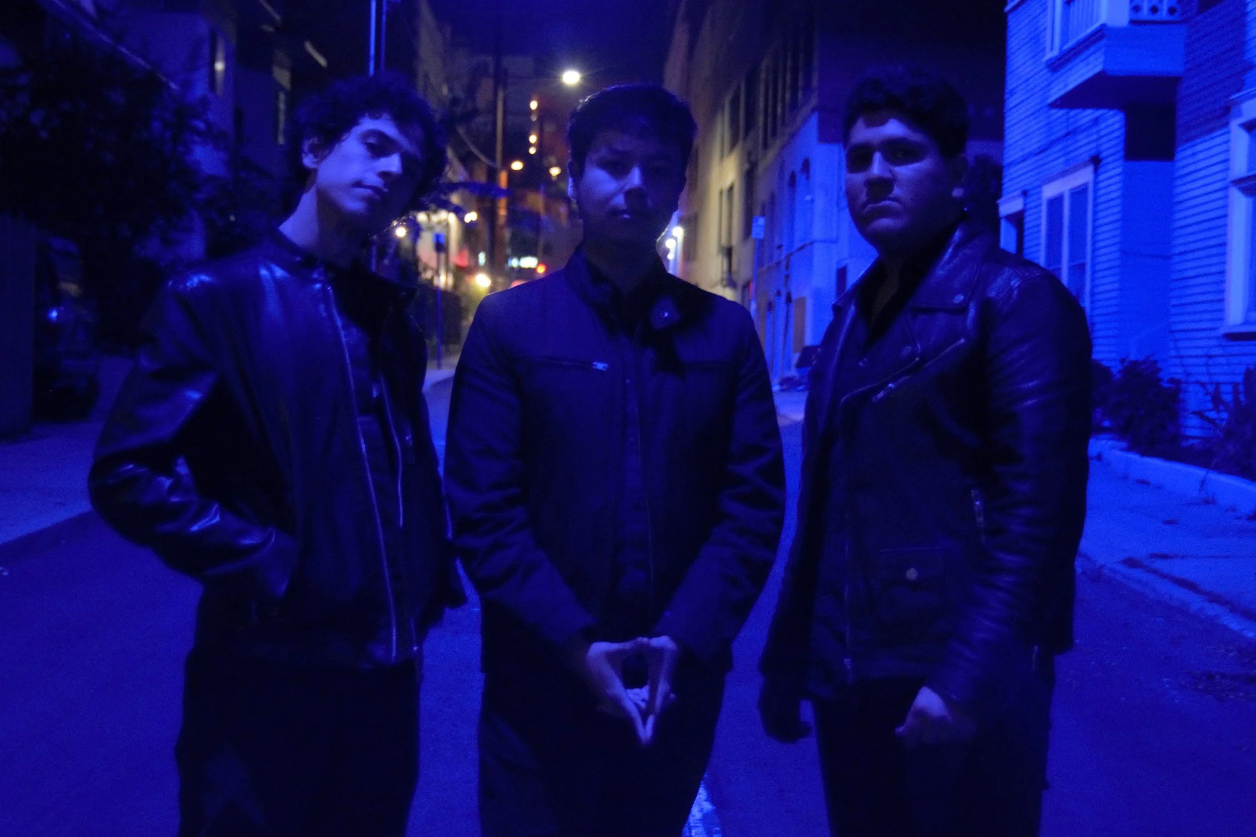 (From Left:) Daniel, Drew, and Moi look into the camera menacingly. We cannot confirm or deny involvement with certain shadowy, elite forces.