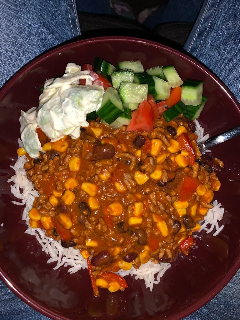 Chili con carne mit Holly