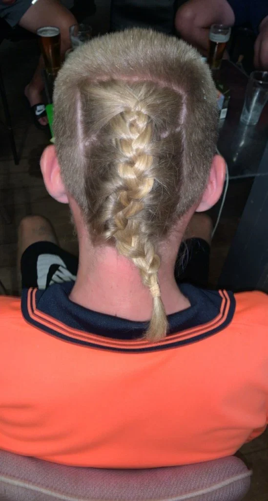 Mein Wunsch einen Mullet zu flechten ging endlich in Erfüllung