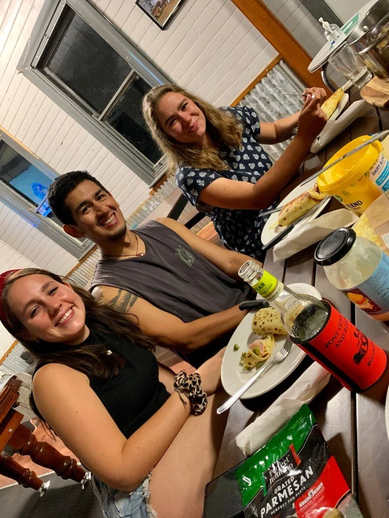 Fernanda, Ben und Celine 