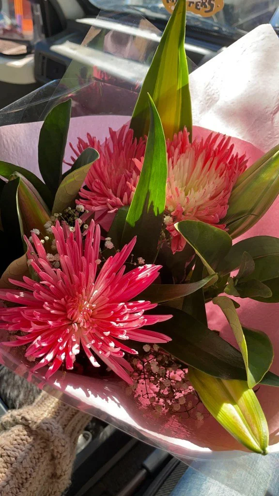 Ab und zu sollte man sich auch selbst mal mit Blumen beglücken!