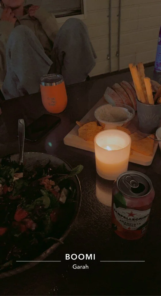Nettes Dinner Date bei Michaela und Will in Boomi mit Serena und Moa