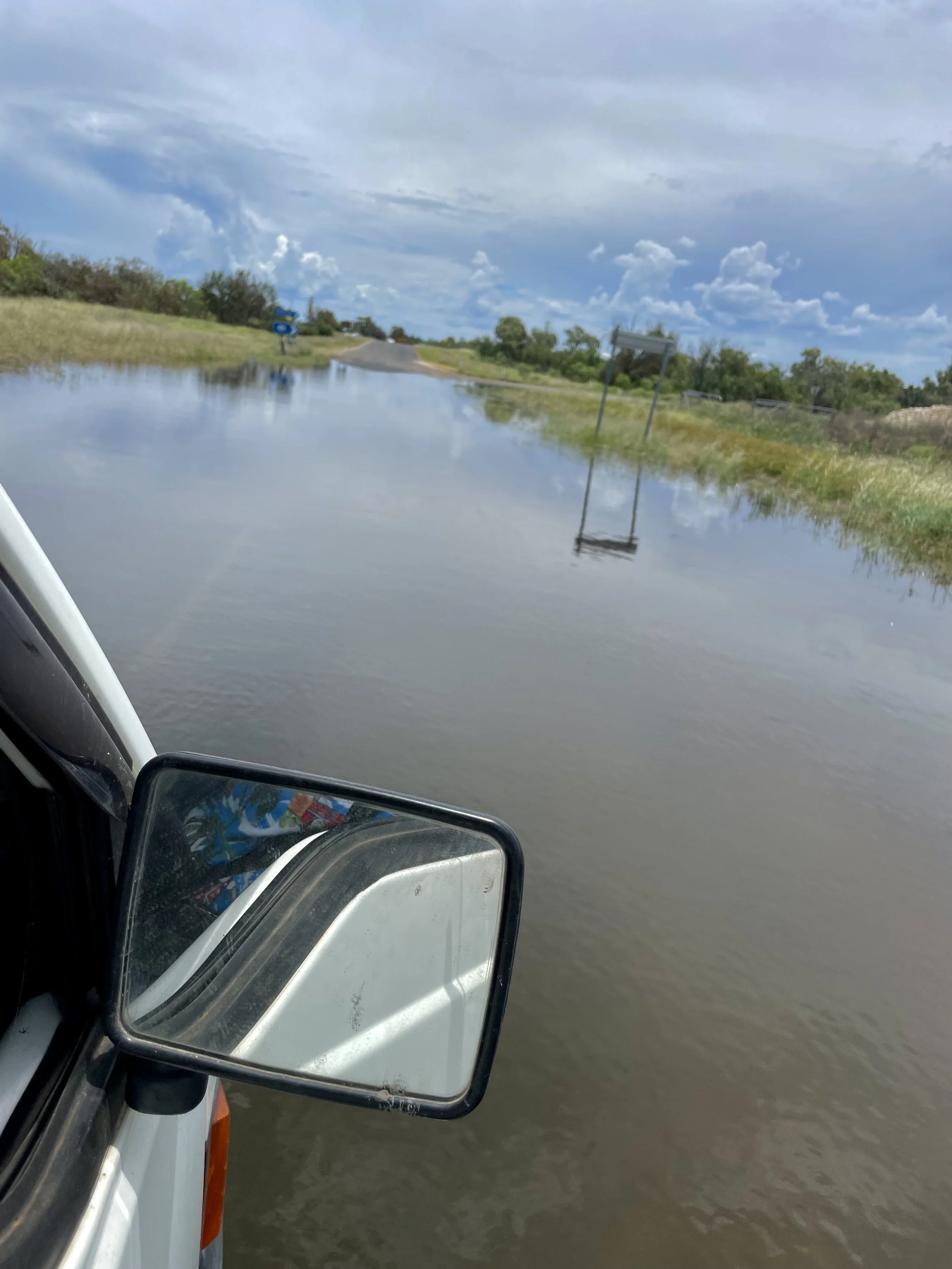 Zwischenzeitlich auch mal wieder eingeflutet, diesmal jedoch in Walgett