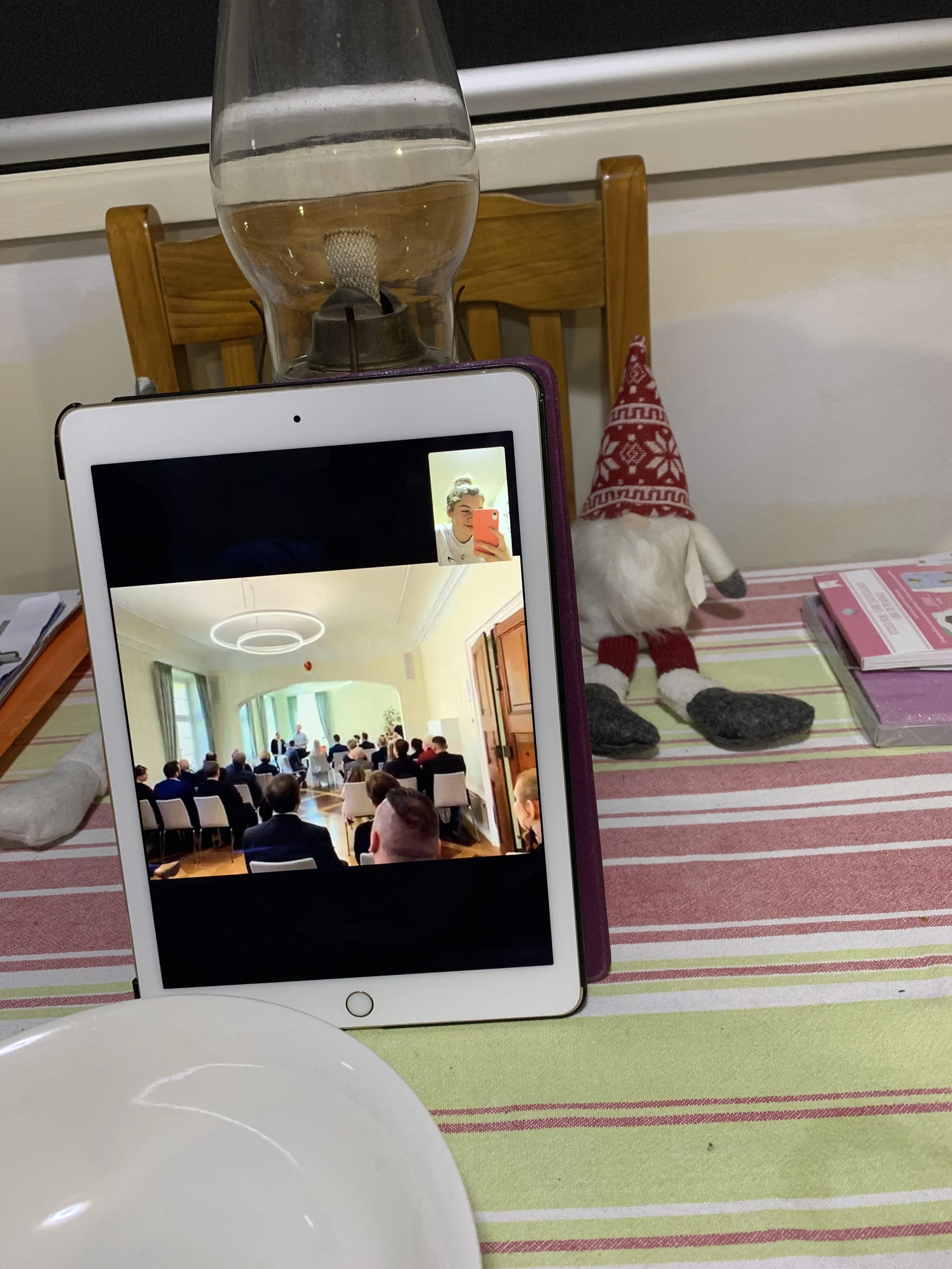 Über FaceTime war ich am 14.03. bei Sanny und Michels Hochzeit dabei