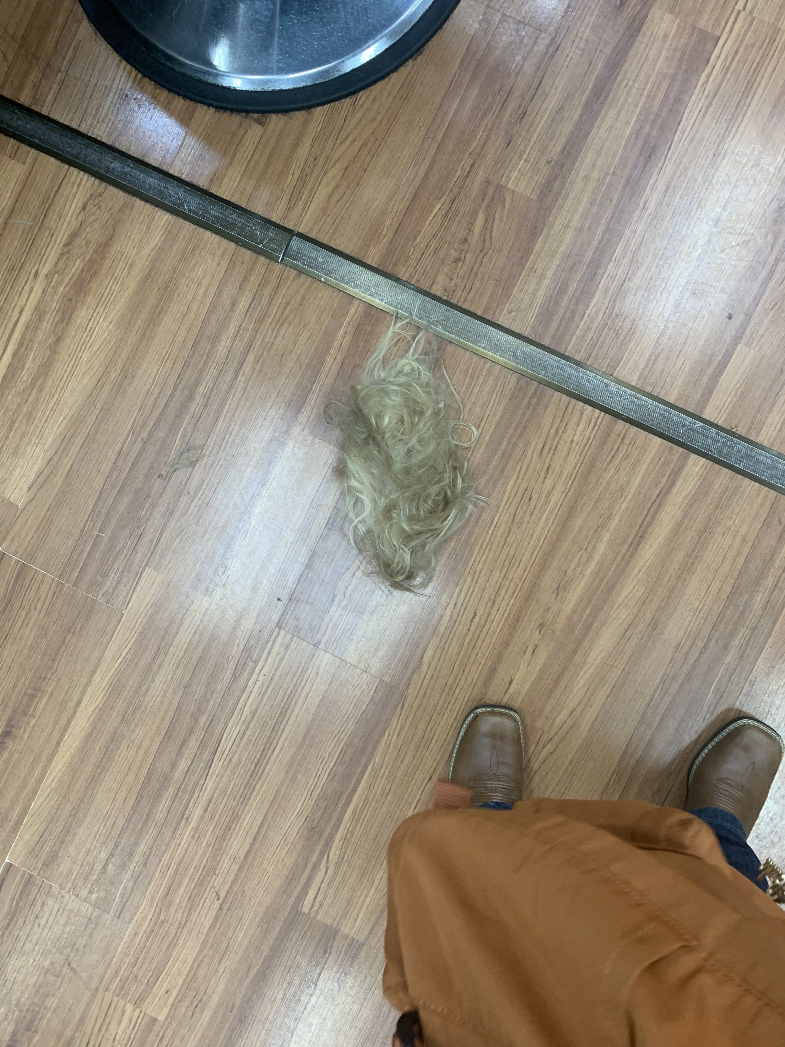 Auf Wiedersehen strohige Haarpracht