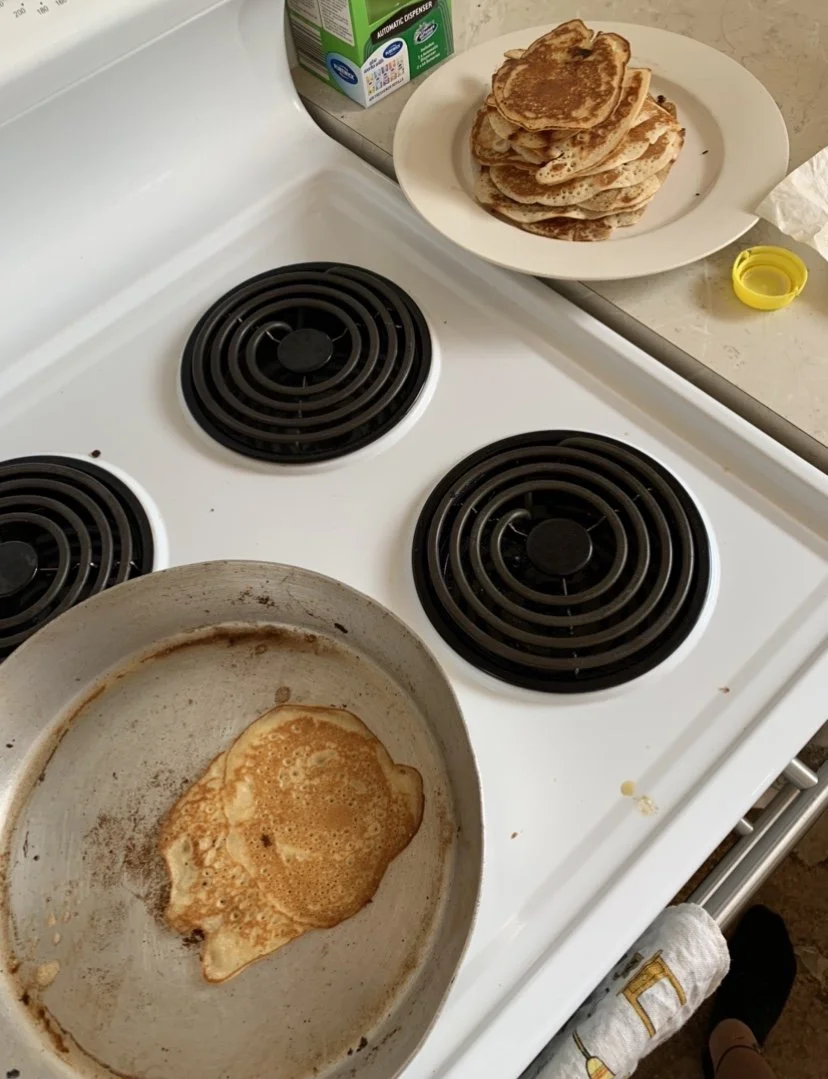 Meine ersten selbst gemachten Pancakes