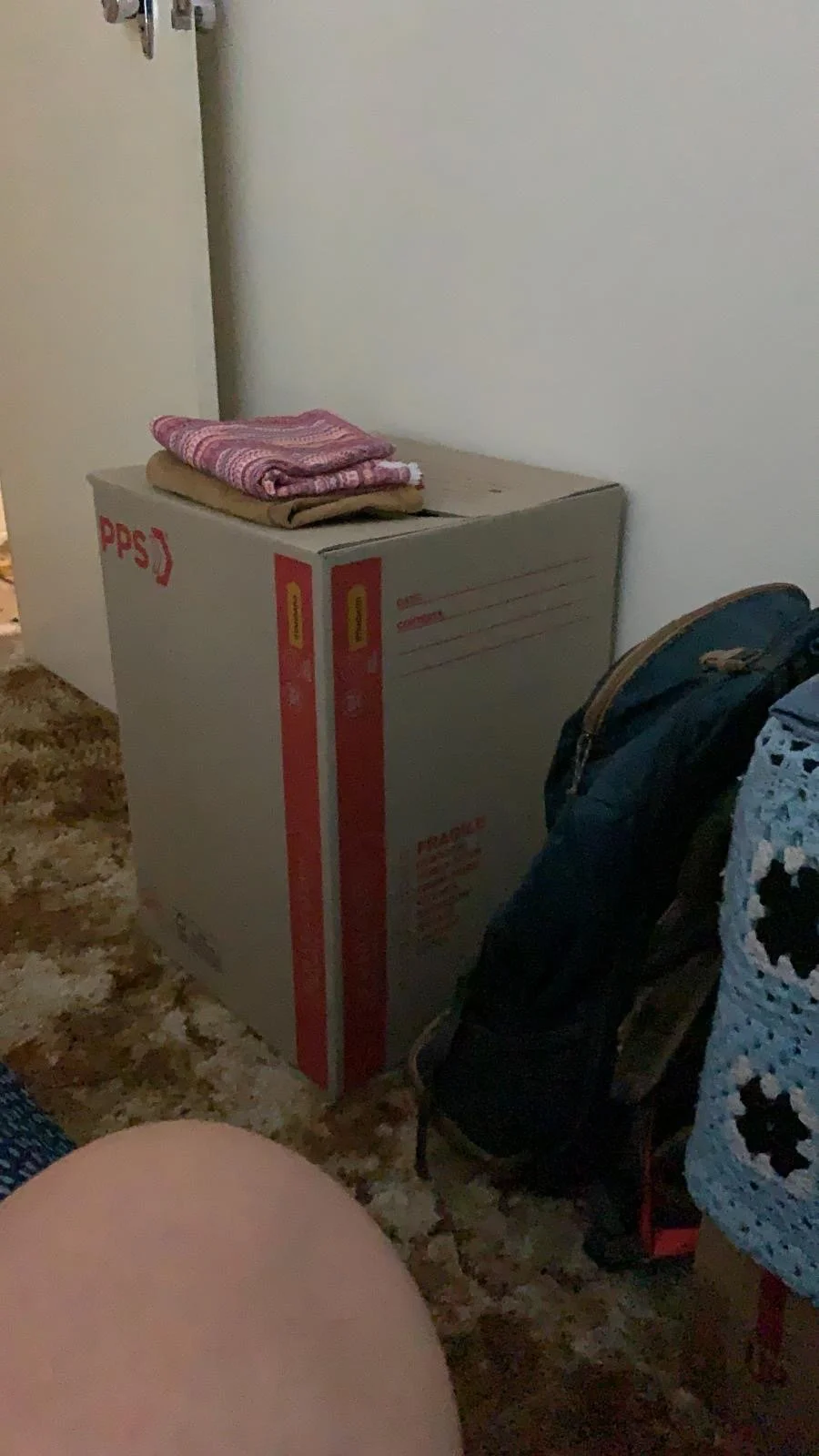 Im Januar habe ich einige Sachen nach Hause geschickt – 8kg sind nicht billig!