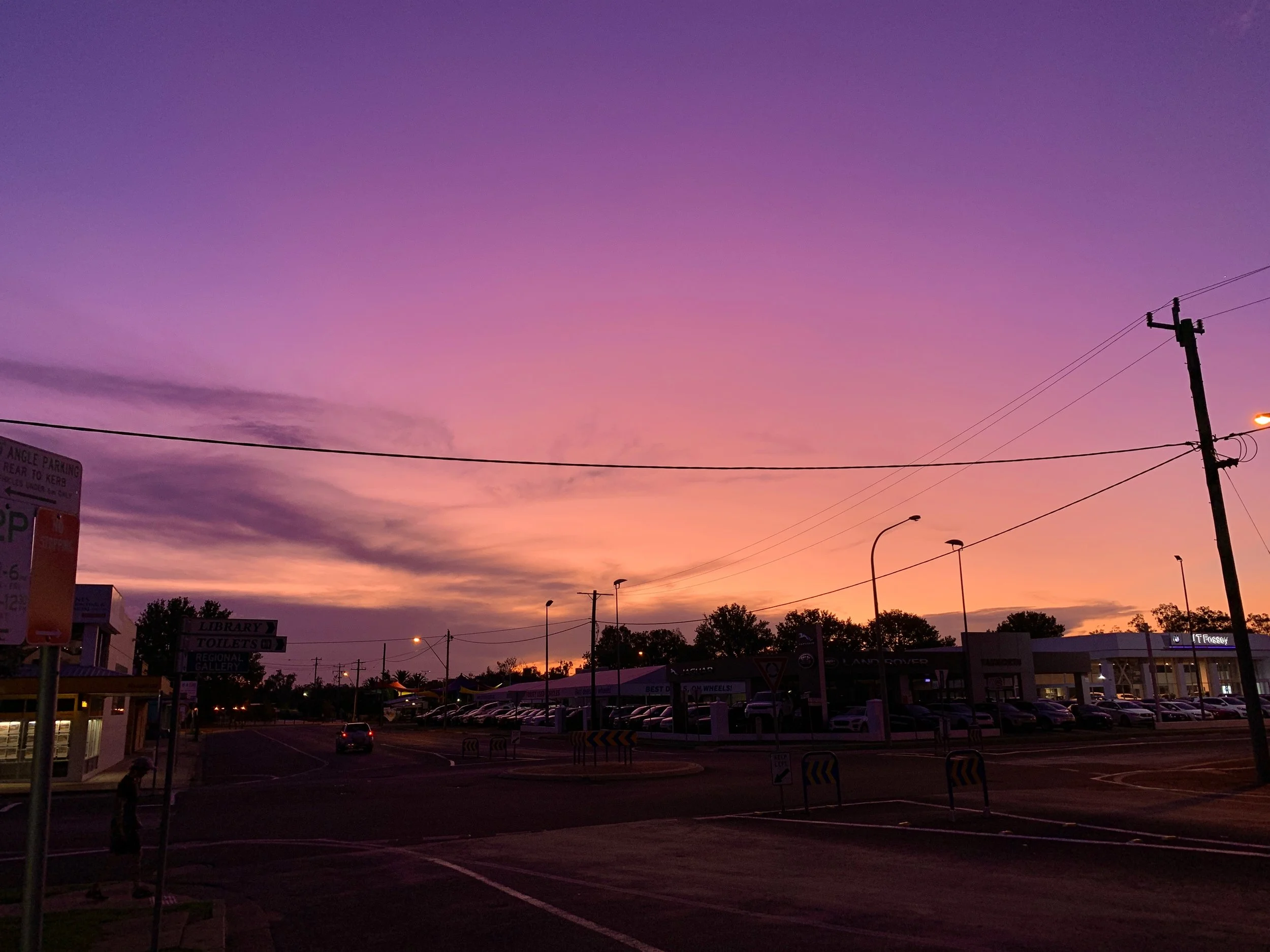   Das war der wunderschönste Sonnenuntergang in Australien  