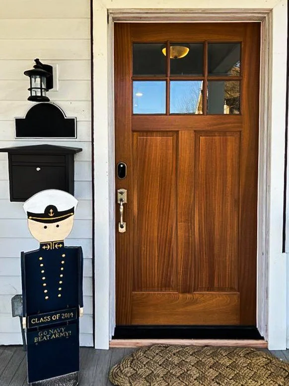 Exterior Door Refinishing