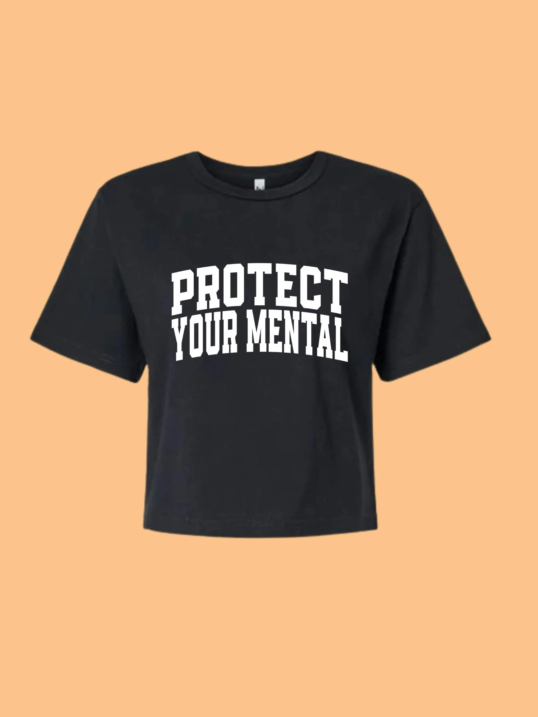 PYM Cropped Tee (Black)