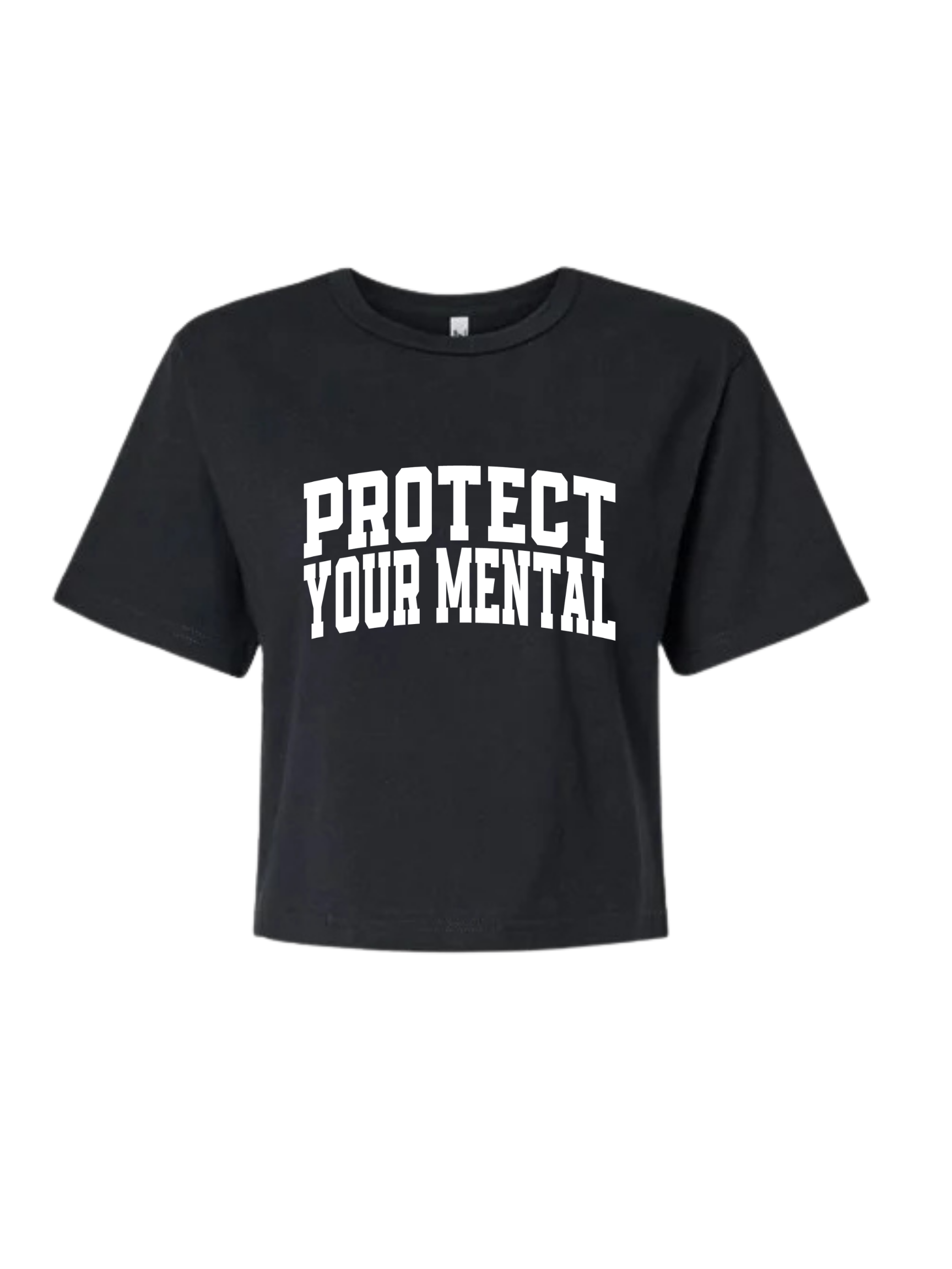 PYM Cropped Tee (Black)