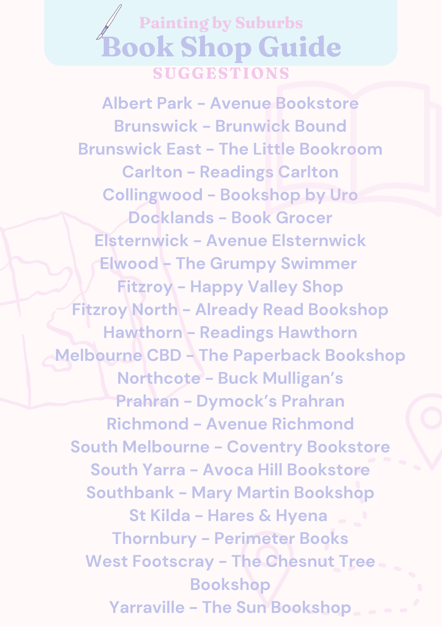 Book Shop Guide