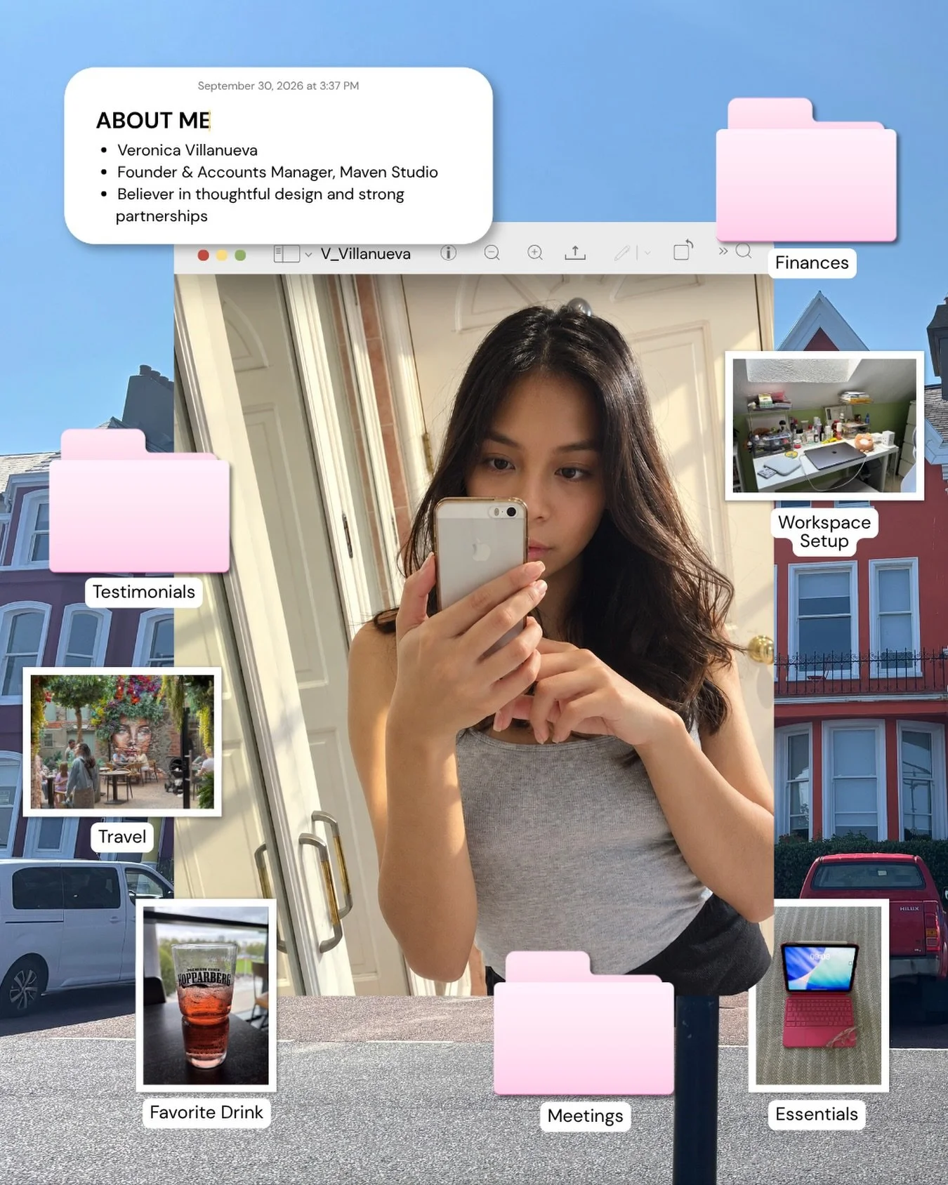 Meet Veronica, founder of Maven. 👋

We thought we&rsquo;d go beyond the job title and ask her a few questions about how she works, what inspires her, and the little things that make up her creative process.

🌸 What&rsquo;s your ritual before diving