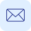 Icon of an envelope representing email or mail