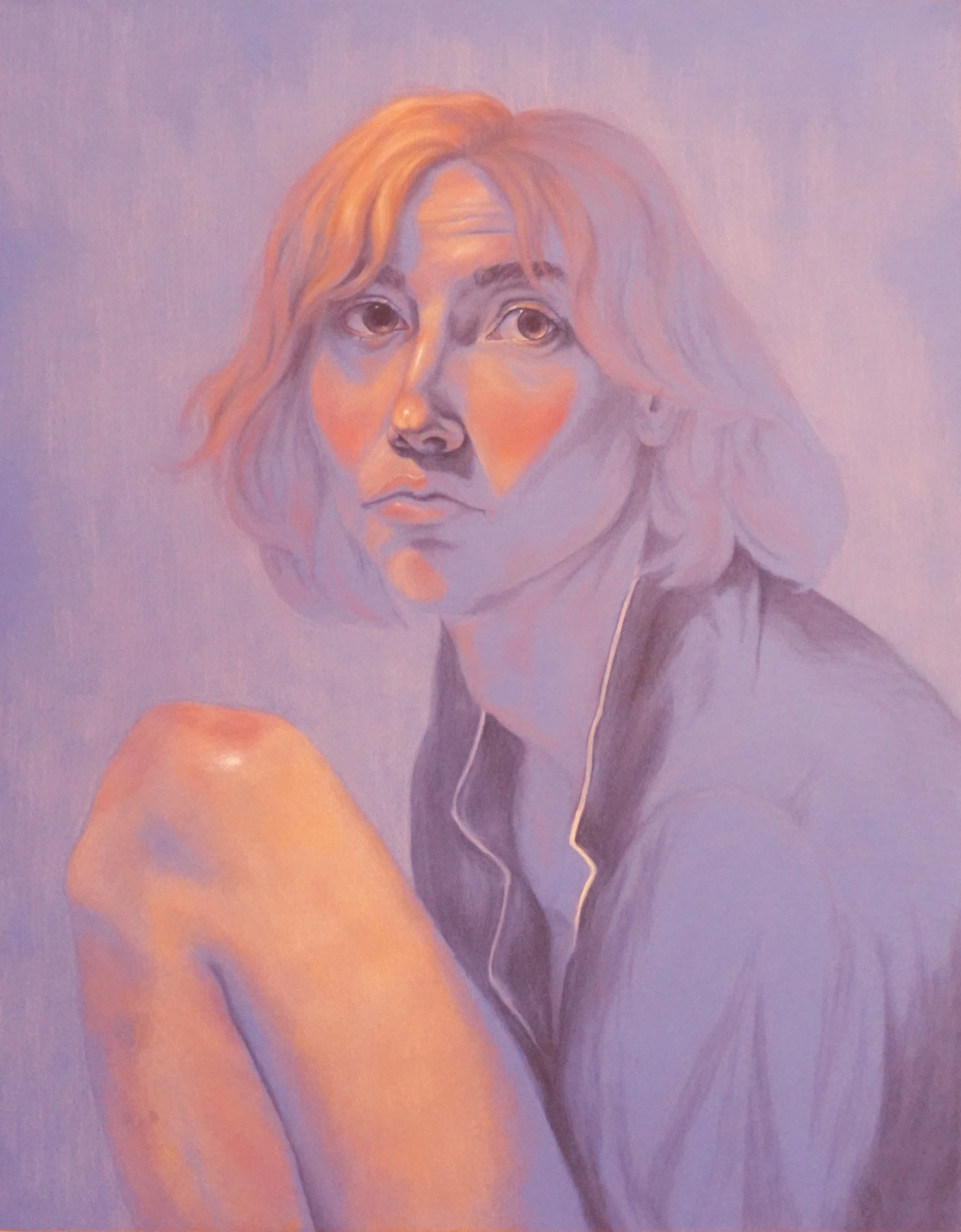 Pastel and charcoal