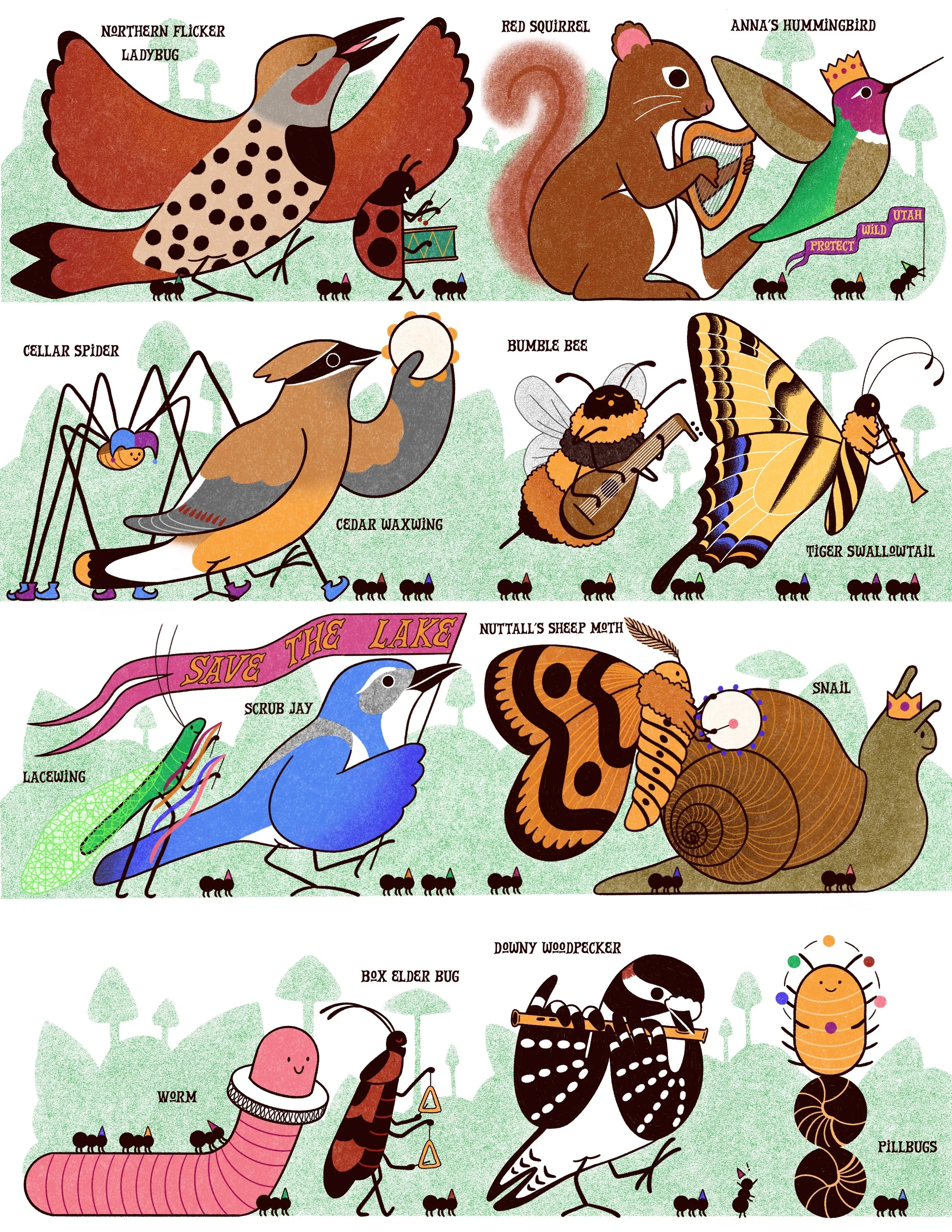 Zine about Salt Lake biodiversity
