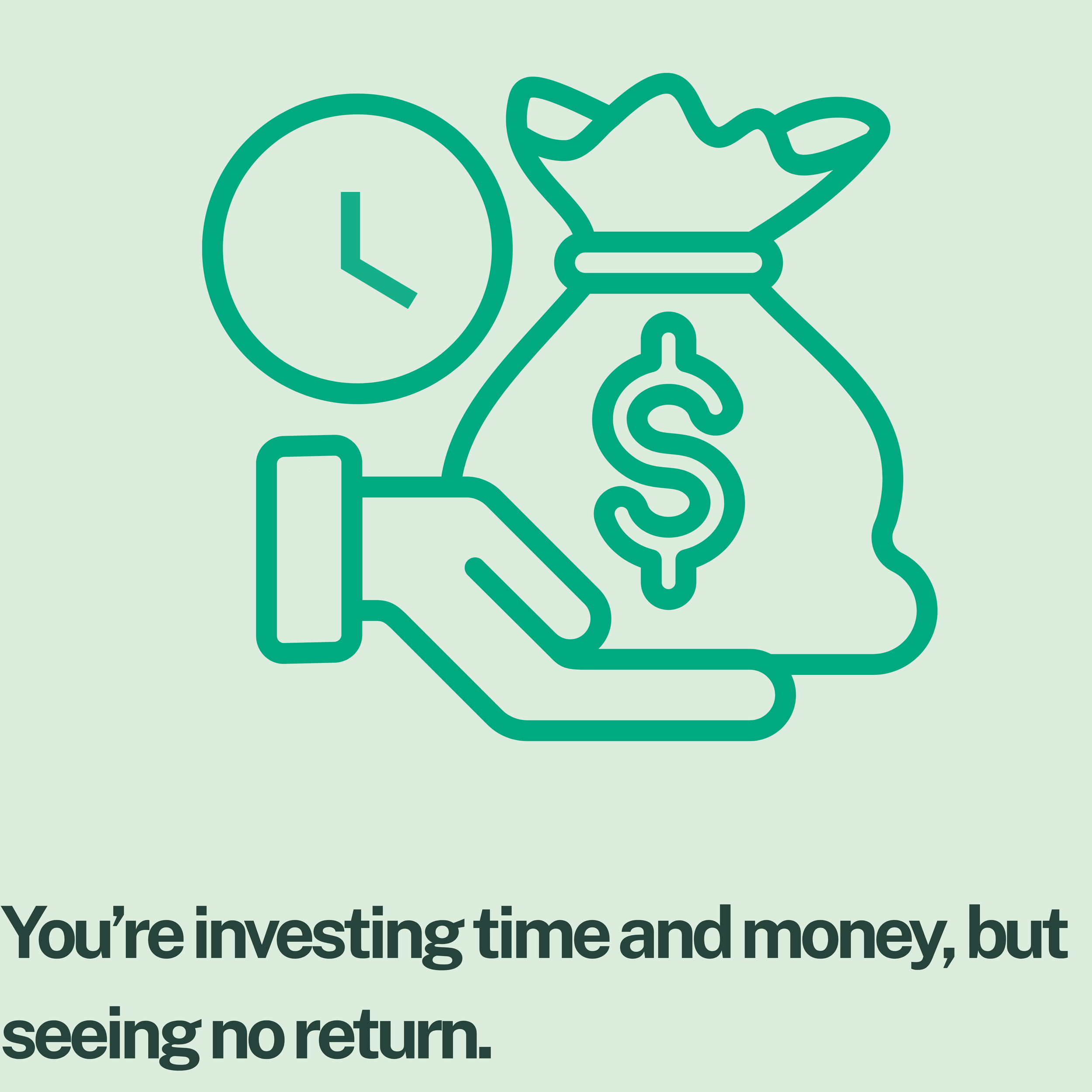 Investing time and money in marketing