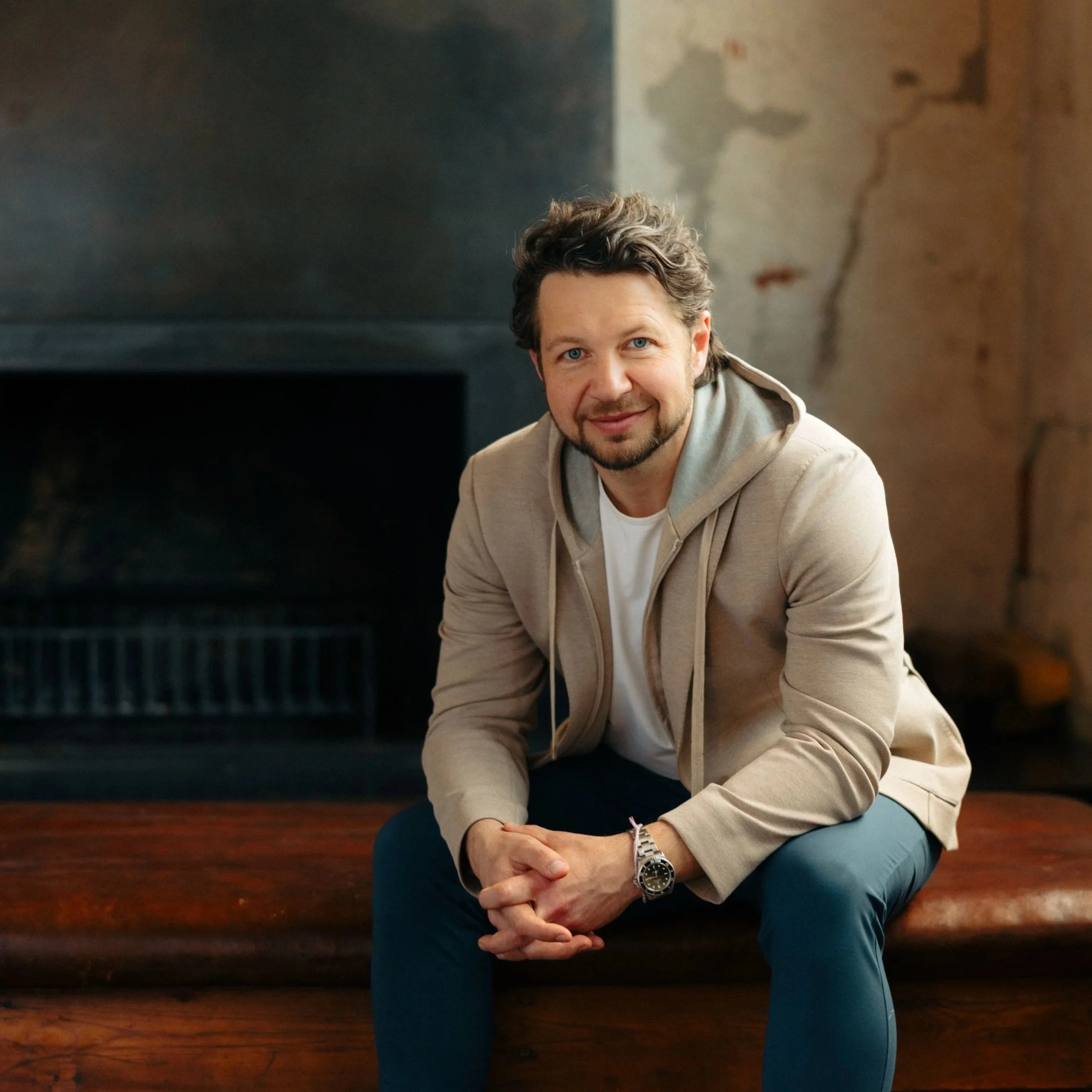 Michael Walczak, Founder and builder portrait for Chicago general contractor Stratum Builders
