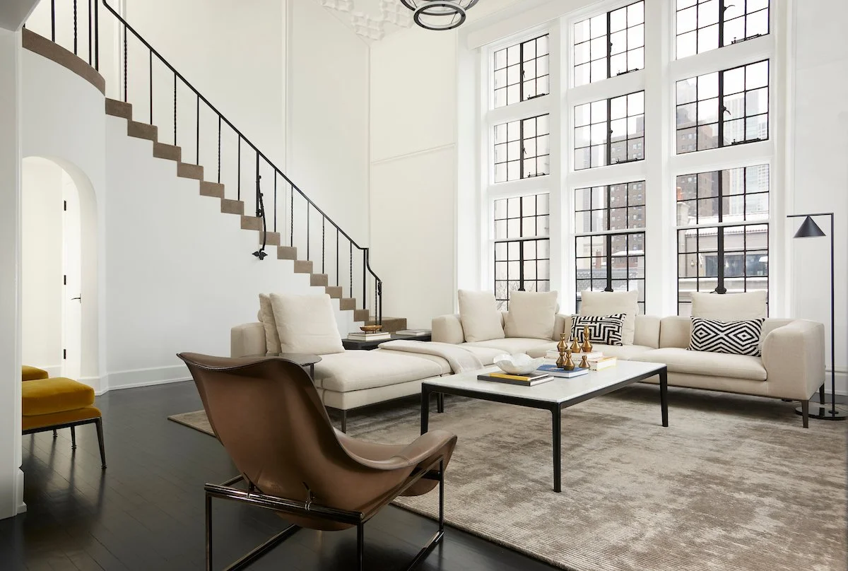 Residential interior renovation at 20 E Cedar in Chicago