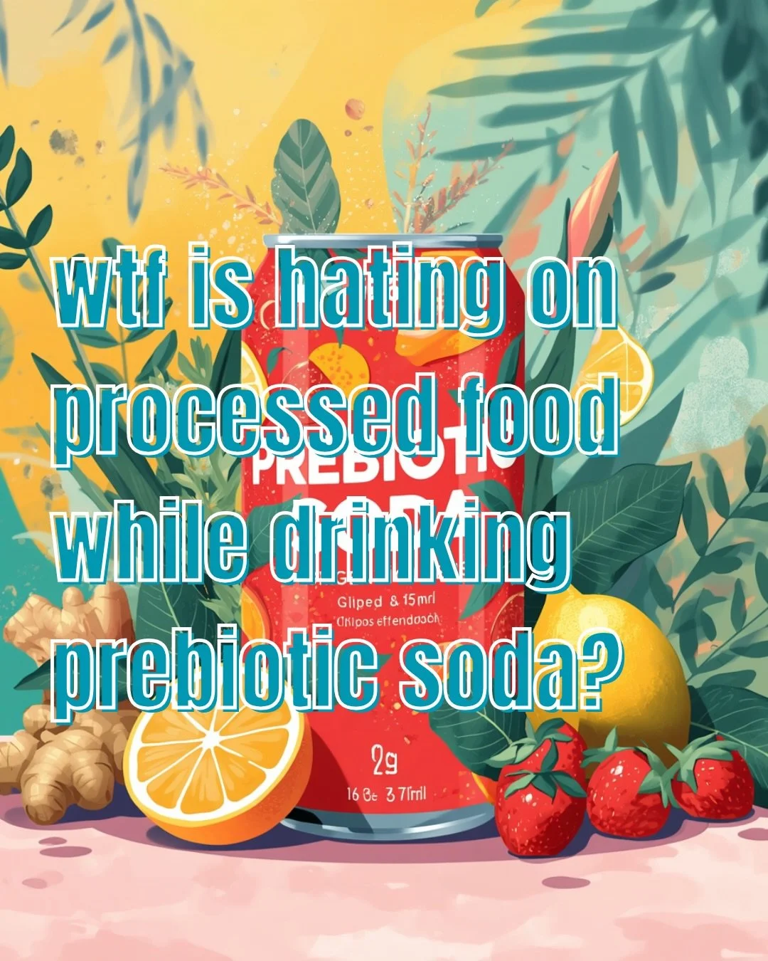 Look, prebiotic soda tastes great, but let&rsquo;s call a spade a spade: it&rsquo;s still a factory-made, ultra-processed drink. Enjoy your Olipop, but stop acting morally superior over which processed foods you buy, especially when &ldquo;ultra-proc