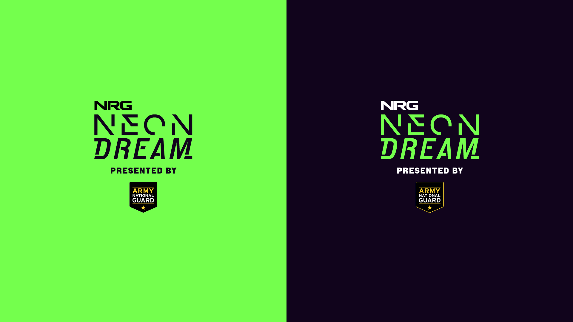 NRG Neon Dream presented by the Army National Guard