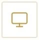 Computer monitor icon