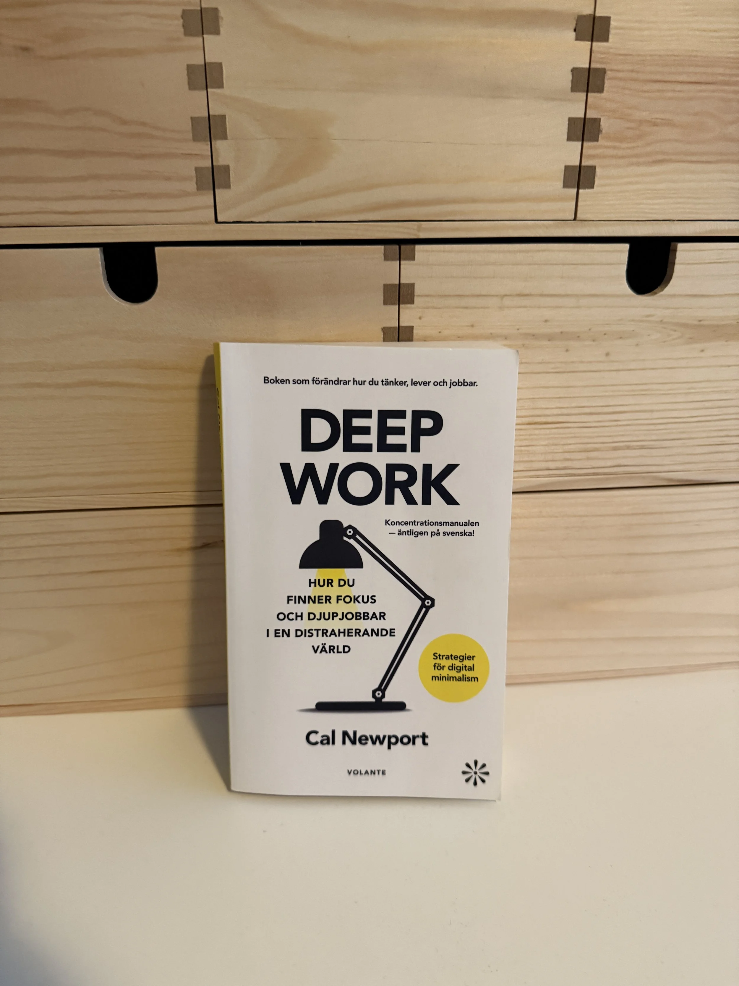 Bokrecension: Deep Work av Cal Newport