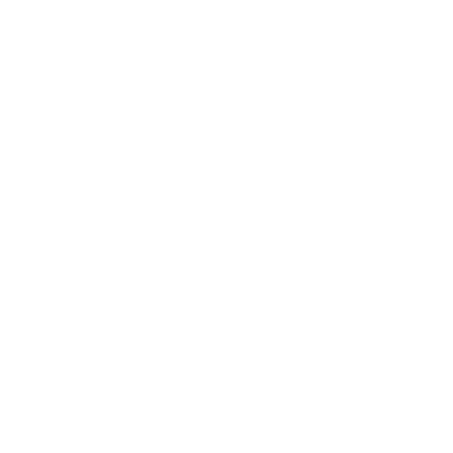 A circular black and white geometric pattern with radiating lines creating a starburst effect.