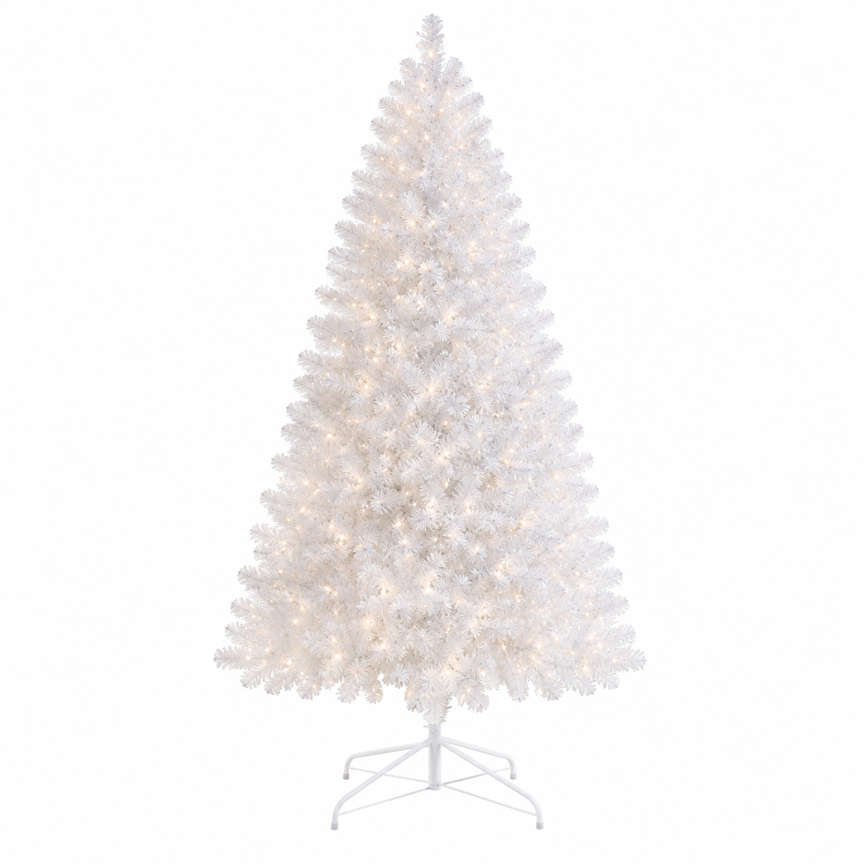White Christmas Tree