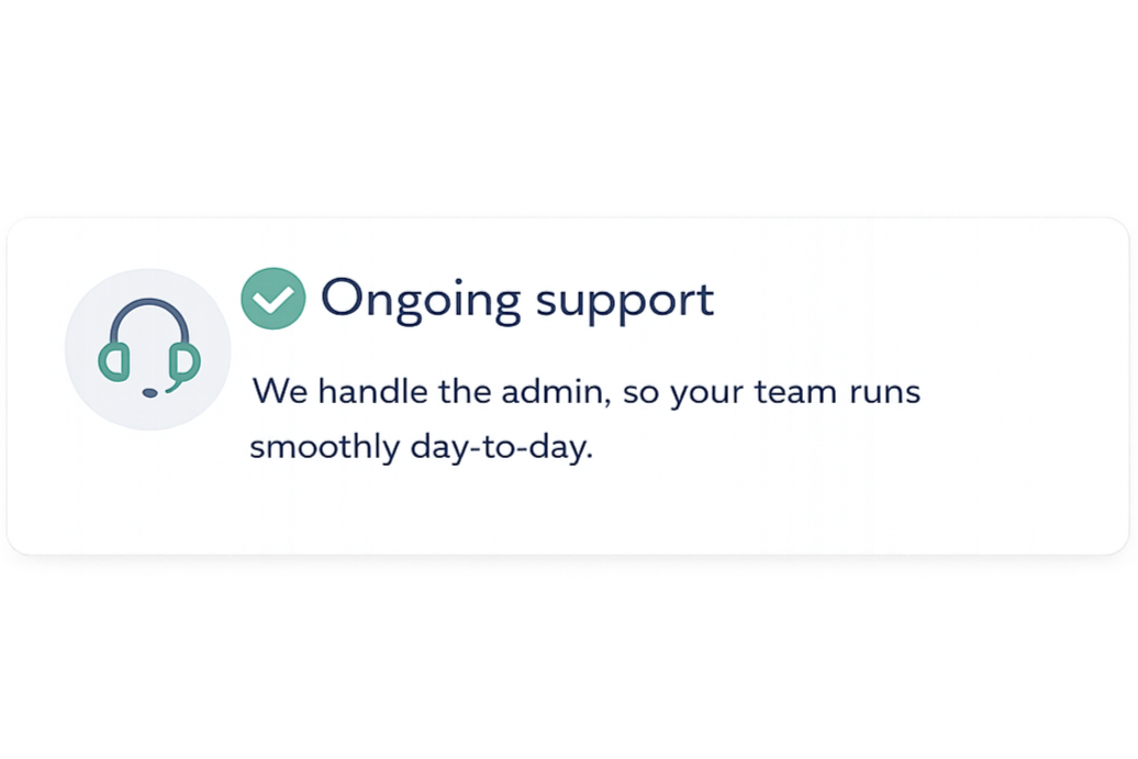Ongoing Support