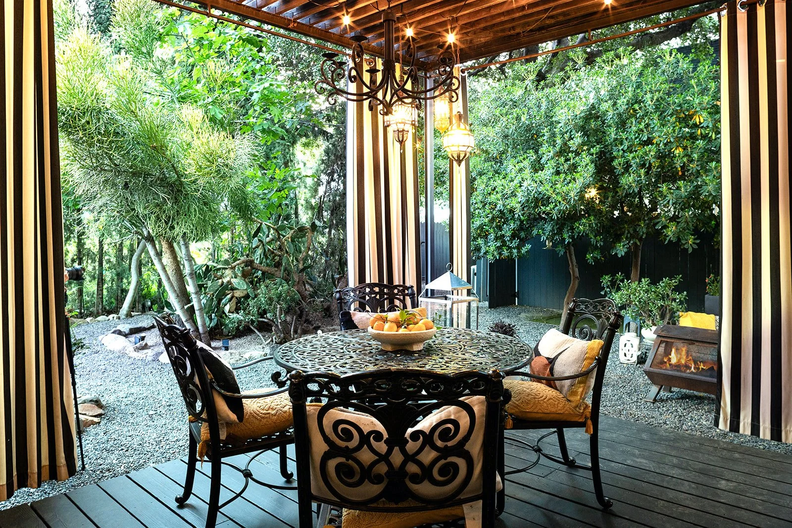 Custom Steel Pergola