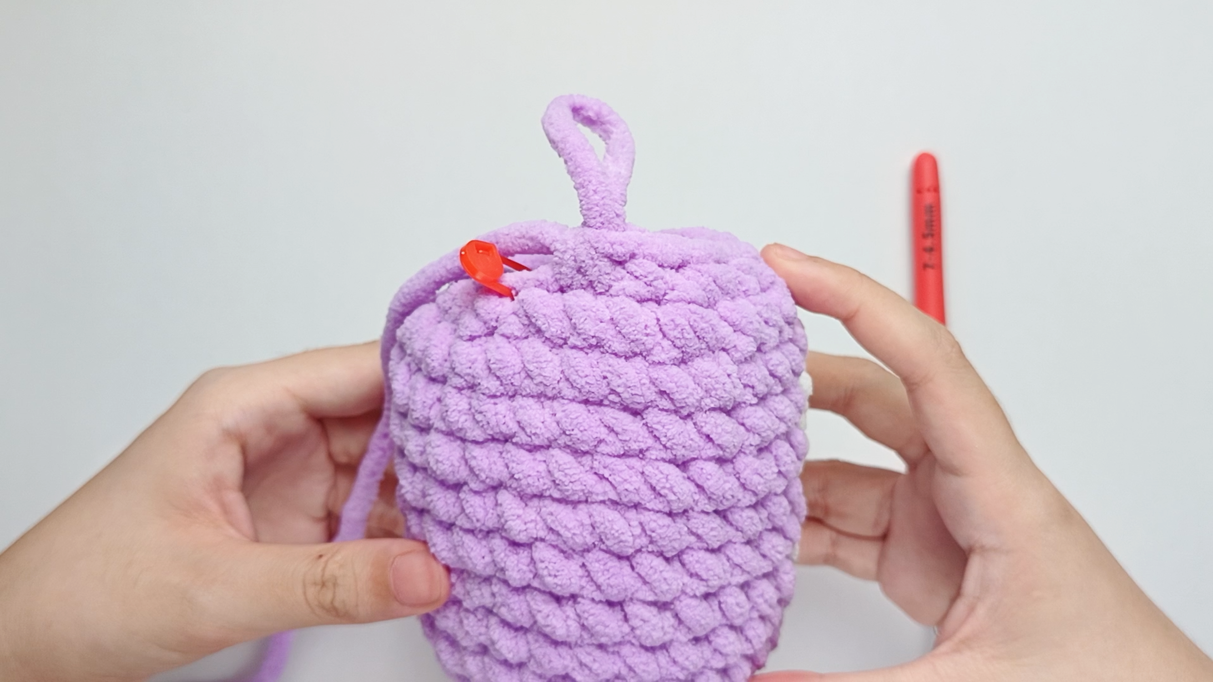 Make all your stitches: Repeat 1 single crochet (sc) and 1 decrease (dec) 6 more times.