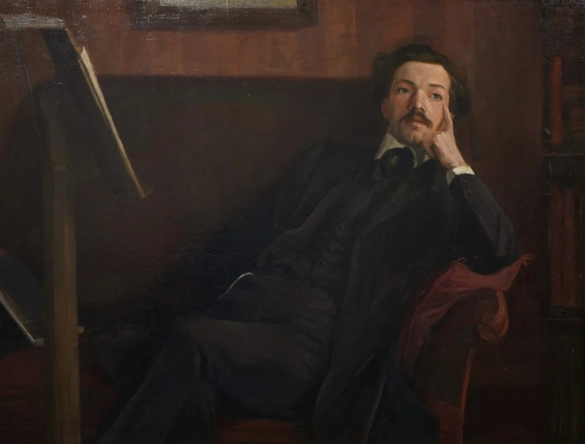 Painting of Albert Dupuis