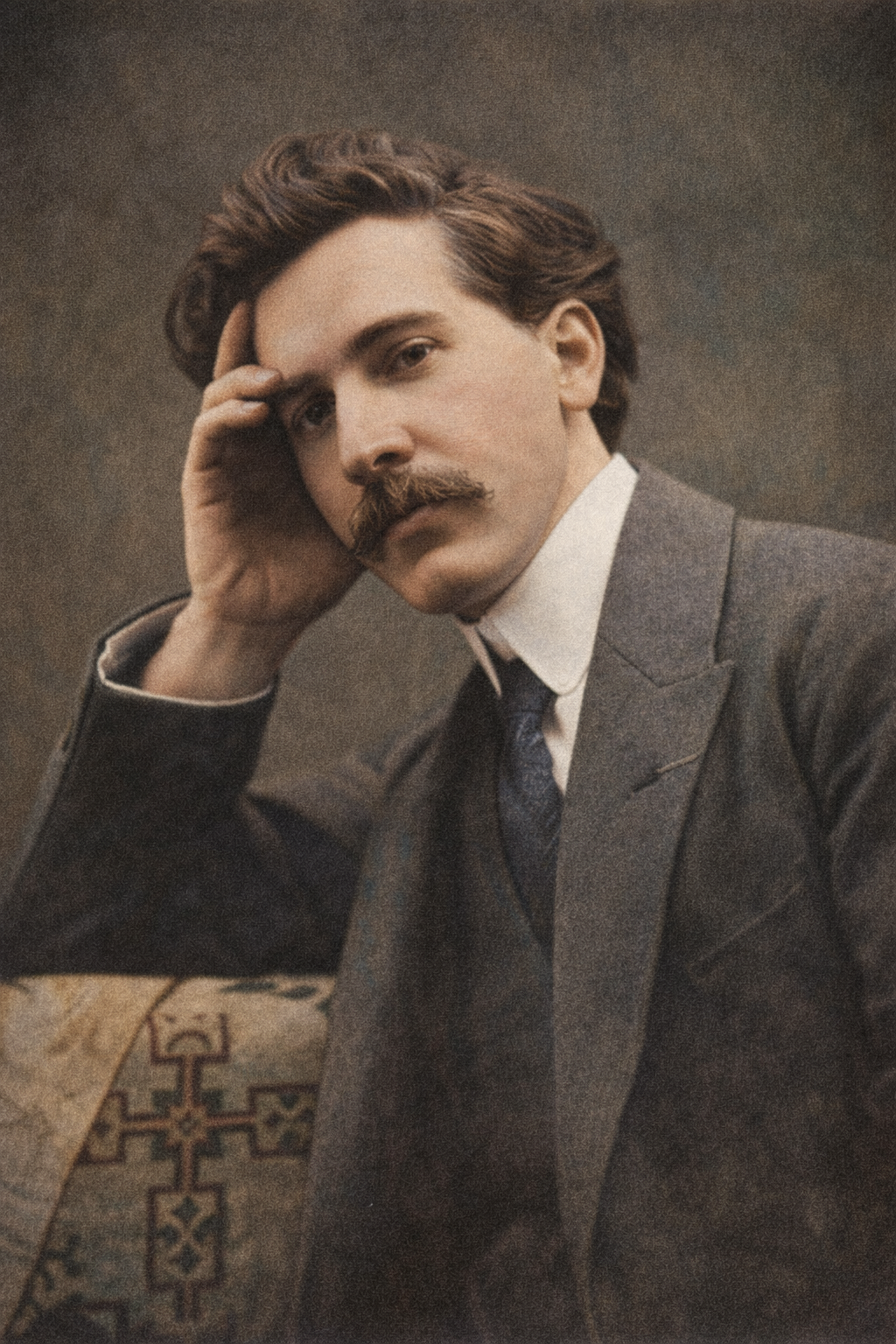 Albert Dupuis colored picture