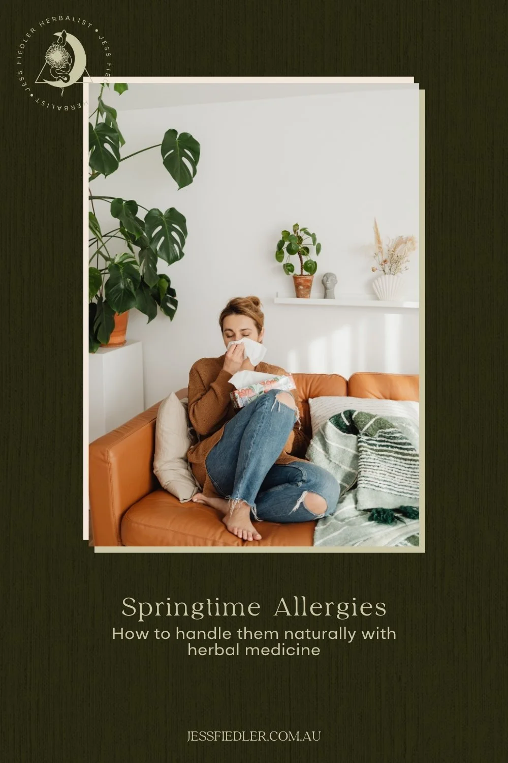 Springtime allergies guide with natural herbal medicine support for hay fever symptoms