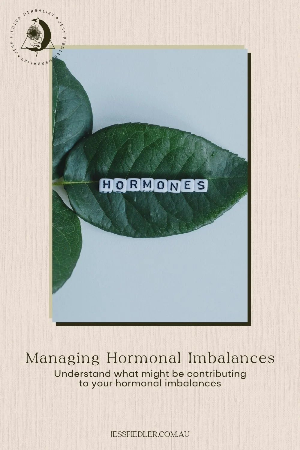 Managing hormonal imbalances naturally with herbal medicine and lifestyle support