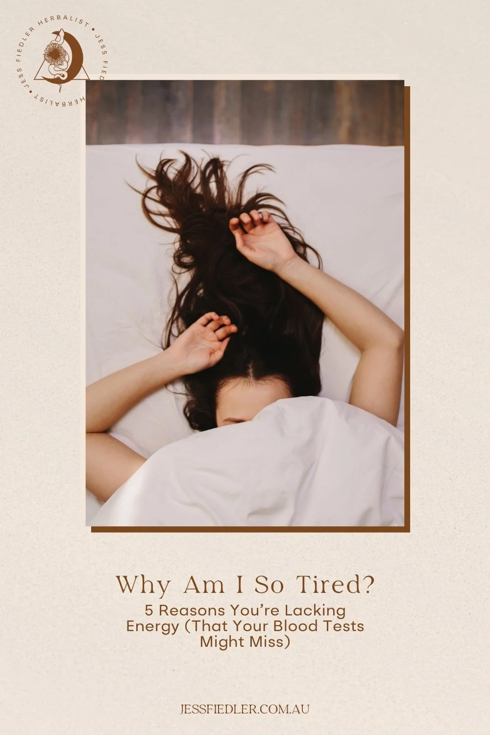 Why am I so tired guide covering low energy, fatigue and hidden causes of exhaustion