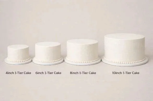 Single Tier Cakes/dozen