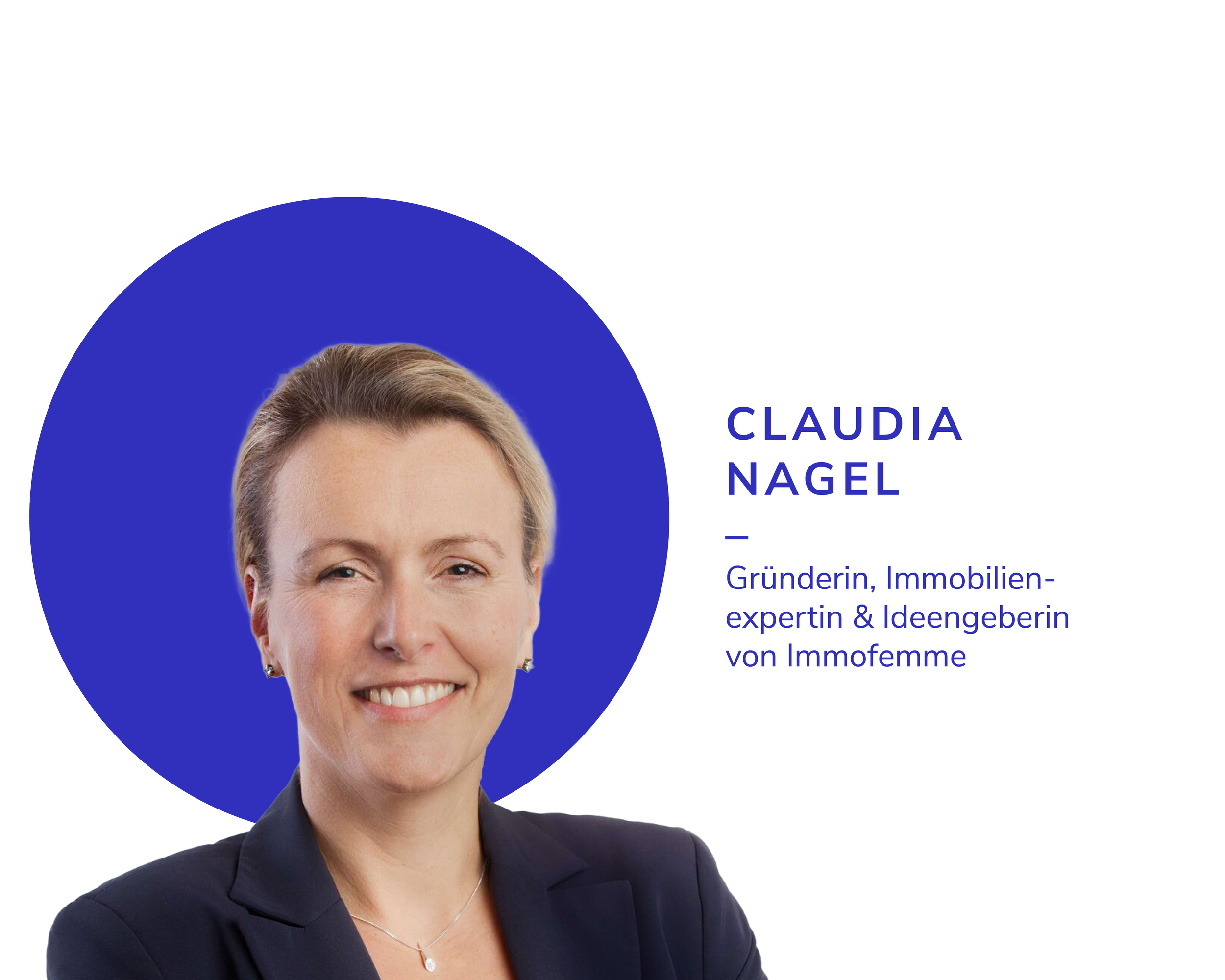 Porträt von Dr. Claudia Nagel, Immofemme