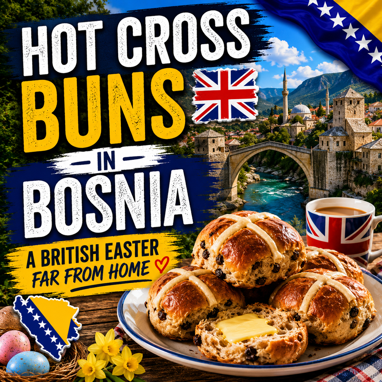 Hot Cross Buns in Bosnia