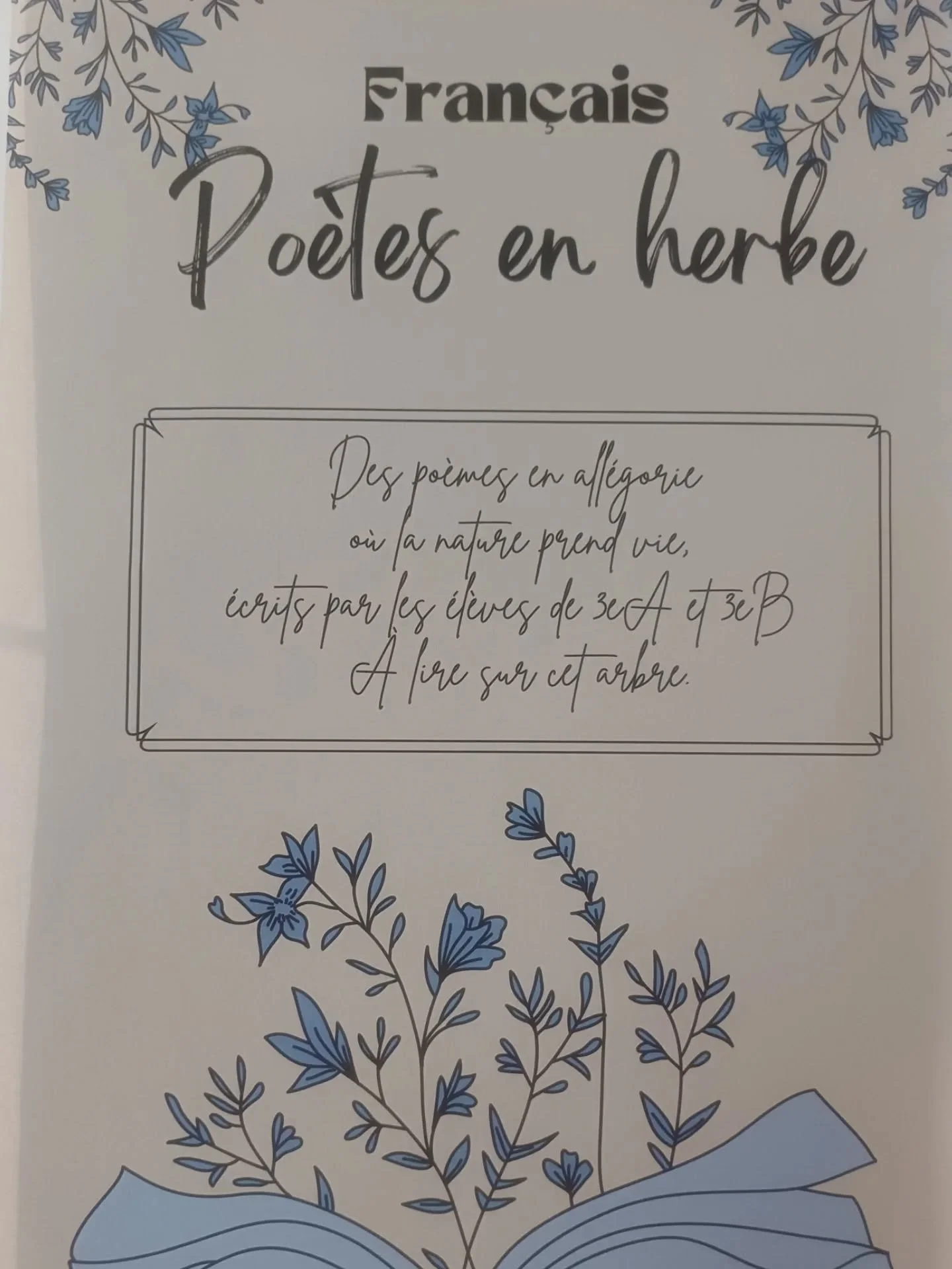 🌿📖 "Budding Poets" Project &ndash; Year 9 ✨

As part of their Budding Poets&nbsp;project, Year 9A and 9B students took on a creative writing challenge: bringing nature to life through poetry while exploring the literary device of allegory