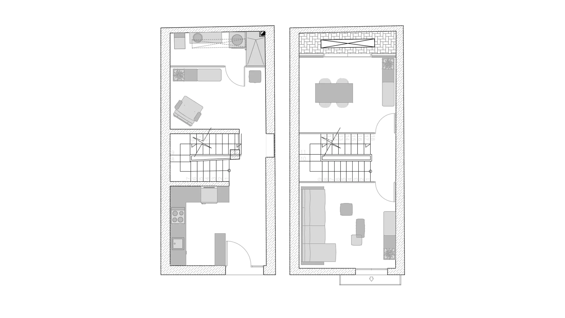 esvibar-arquitectes-lepanto-planimetria-planta-baja-planta-primera-reforma-vivienda-castellon.webp