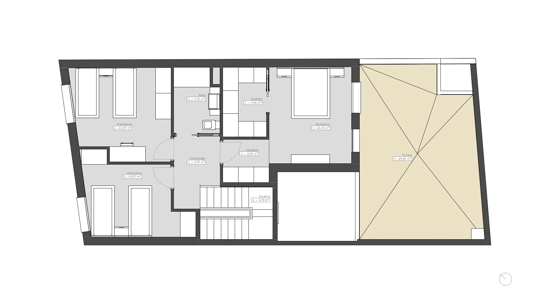 esvibar-arquitectes-grey-crest-planimetria-planta-segunda-vivienda-reforma-integral-vilareal-castellon.webp
