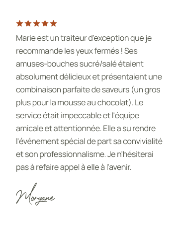 Avis service était impeccable et l'équipe amicale et attentionnée