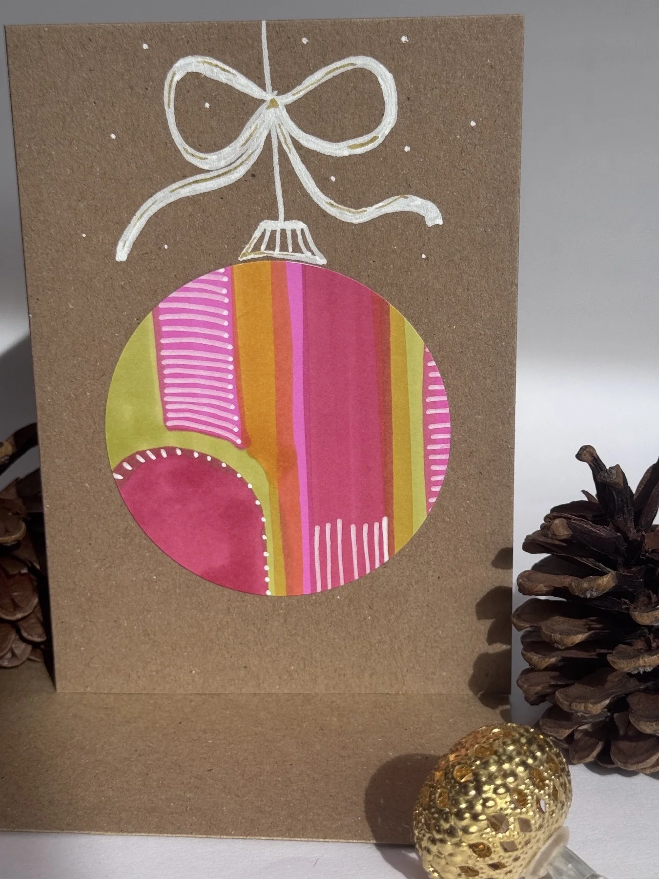 Original Hand-Drawn Christmas Card