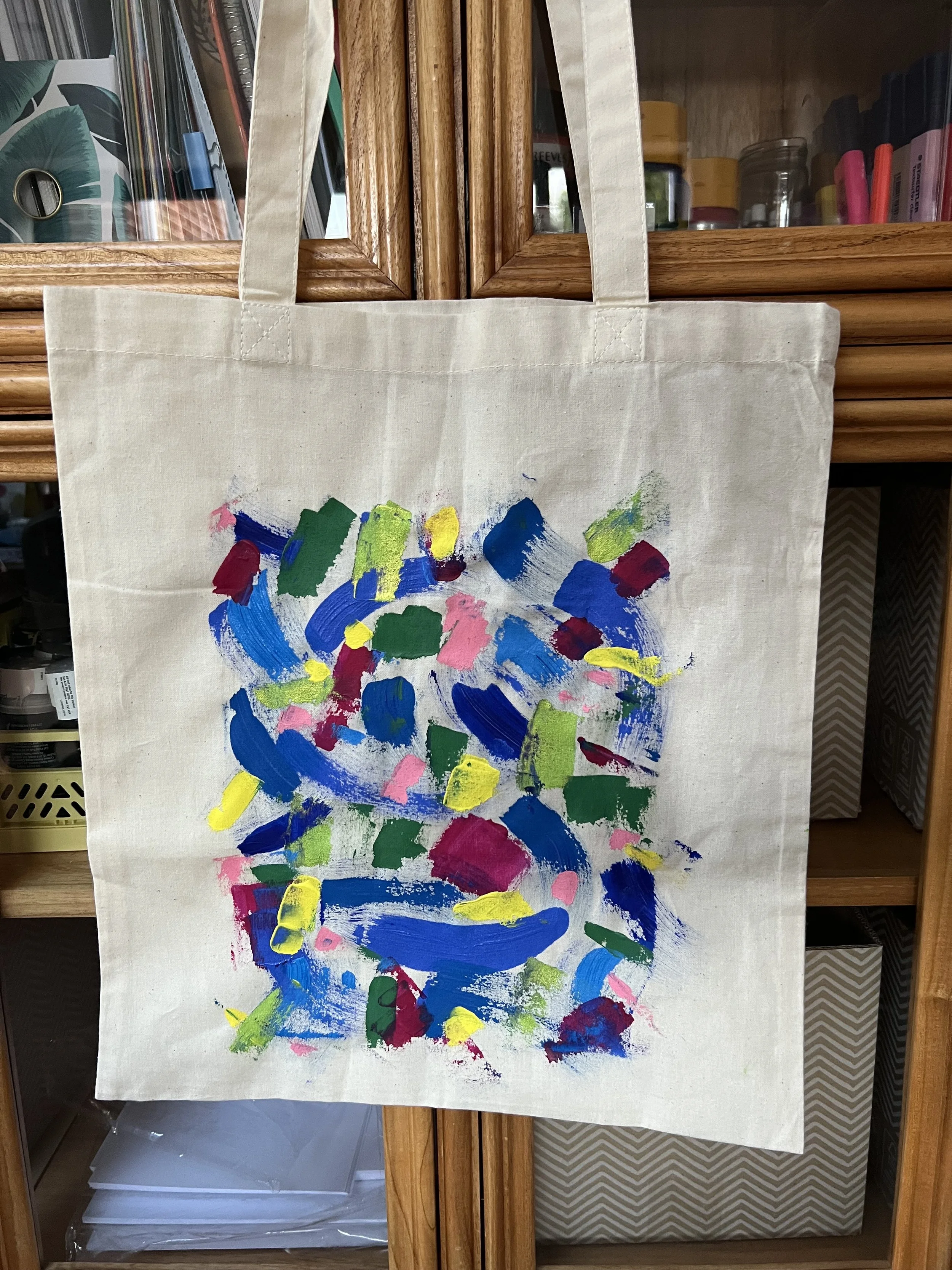 Tote bag painting workshop - Wednesday 17th June 2026 @7:30pm