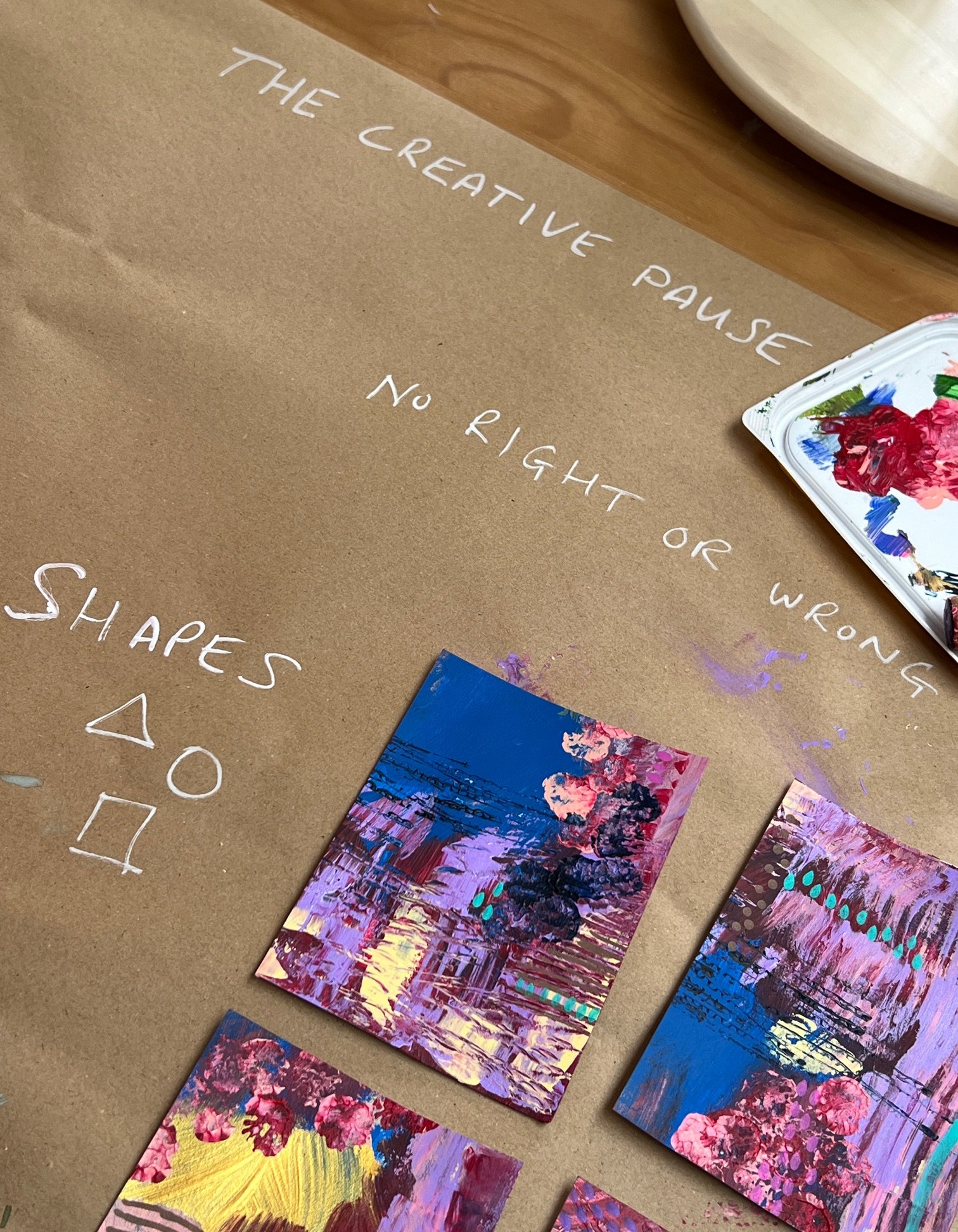 Abstract acrylic art workshop - Thursday 28th August 2026 @7:30pm
