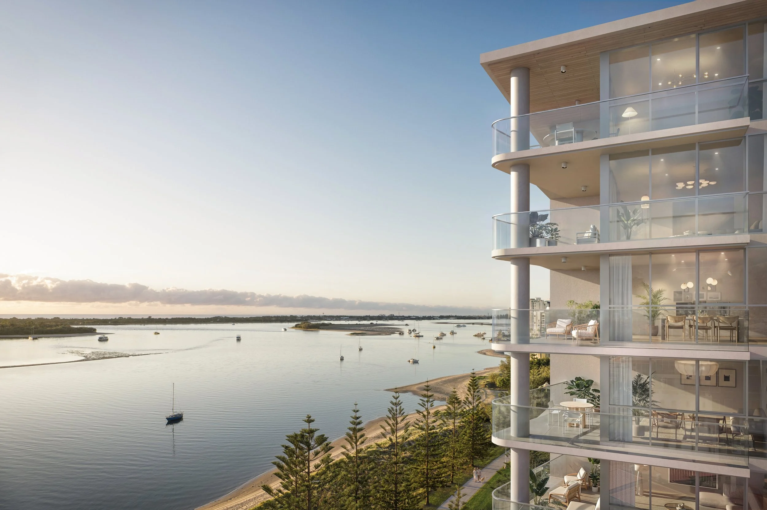 Niecon builds on a 50-year development legacy with launch of $168 million Reflections on the Broadwater