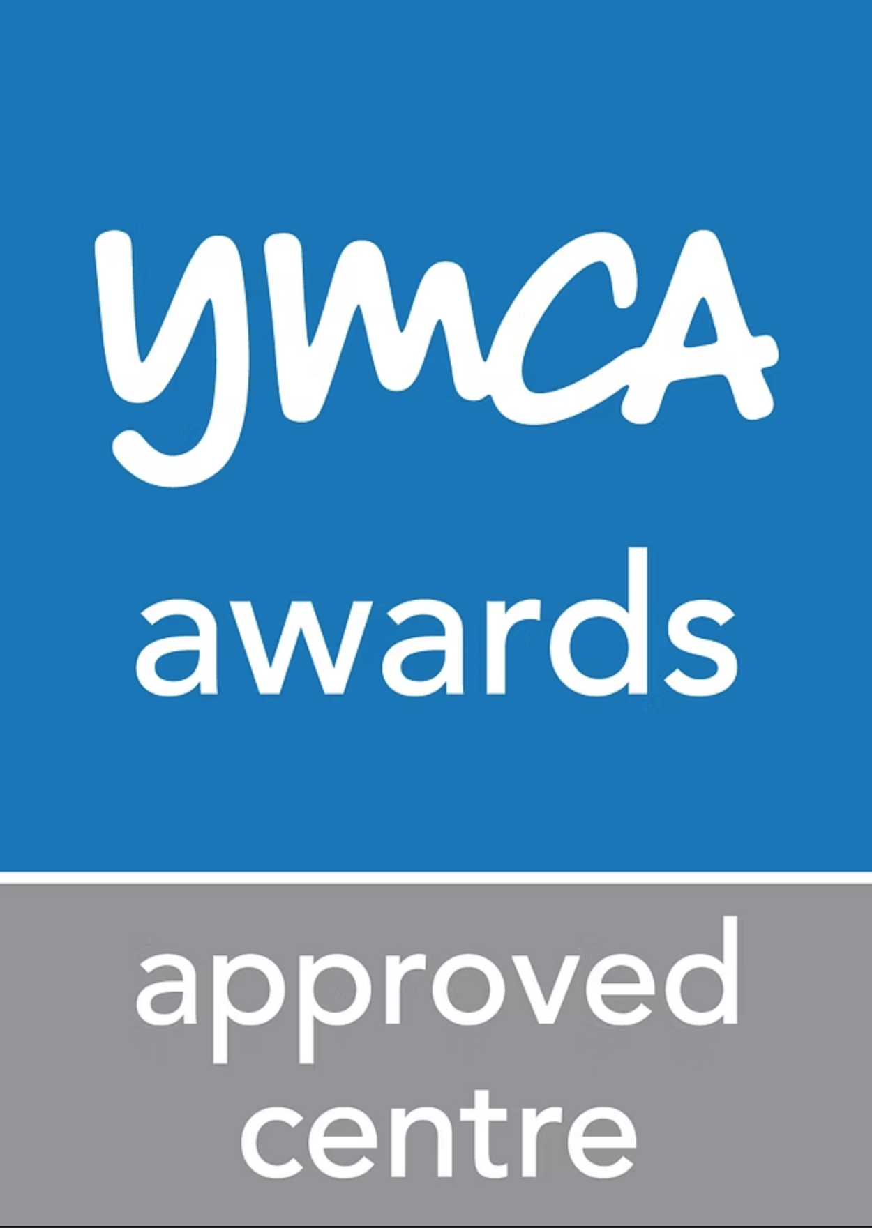 YMCAs awards badge with text 'approved by'.}