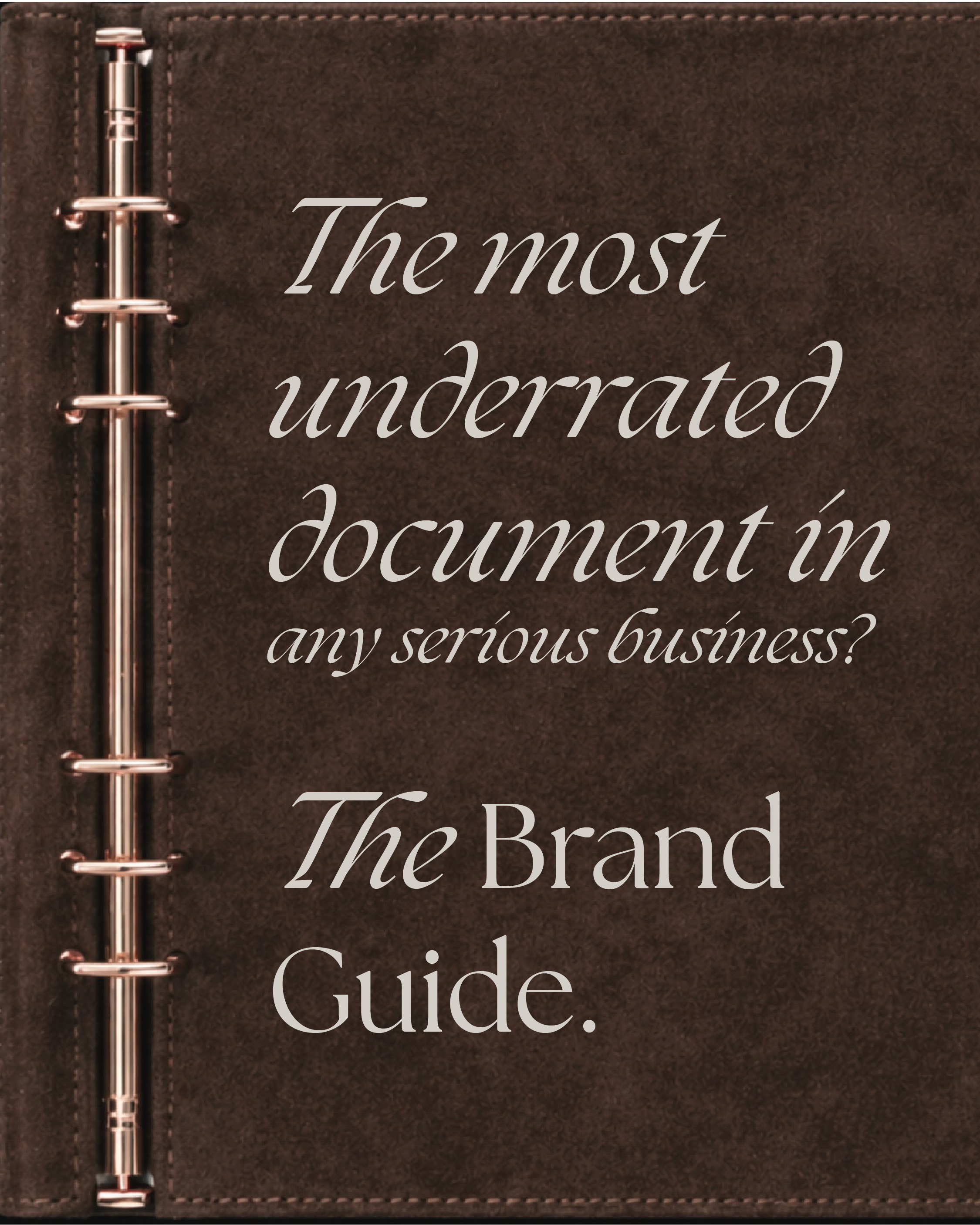 The most underrated document in any serious business